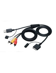 JVC KS-U30 cavo e adattatore video USB 3 x RCA Nero