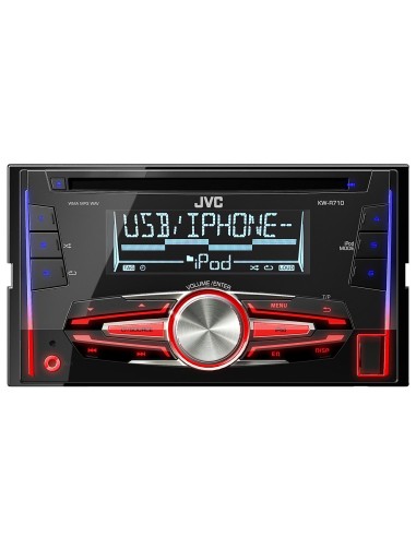 JVC KW-R710E Ricevitore multimediale per auto Nero 200 W