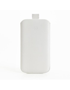 Celly NEOTXXL02 custodia per cellulare Custodia a libro Bianco