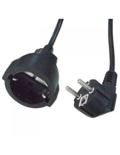 Nilox CEE 7\4 M - CEE 7\4 F, 5 m Nero CEE7 4