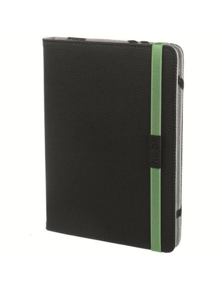 Nilox NXBTU7802 custodia per tablet Custodia a libro Nero, Verde