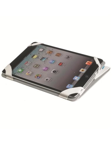 Nilox NXBTU7804 custodia per tablet 20,3 cm (8") Custodia a libro Blu, Bianco