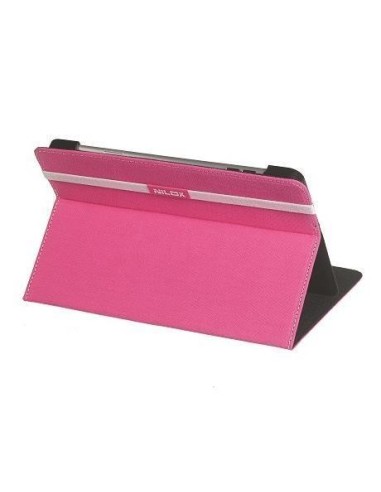 Nilox NXBTU7809 custodia per tablet 20,3 cm (8") Custodia a libro Rosa