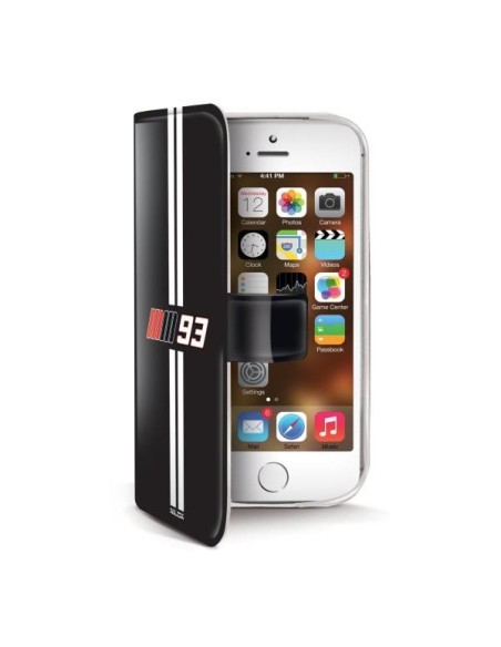 Nilox NXMM93AI5B custodia per cellulare Custodia a libro Nero