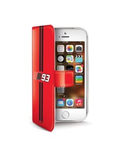 Nilox NXMM93AI5R custodia per cellulare Custodia a libro Rosso