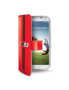 Nilox NXMM93AS4R custodia per cellulare Custodia a libro Rosso