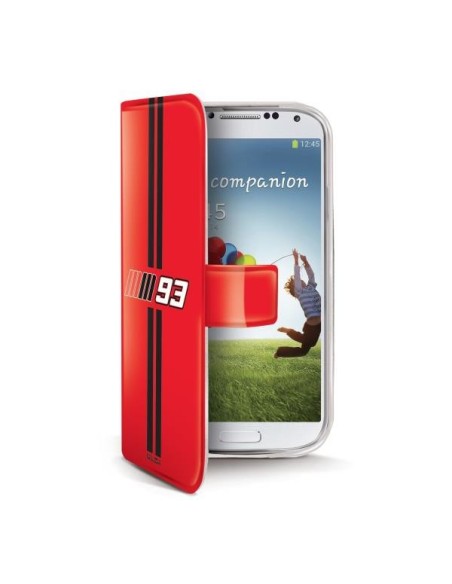 Nilox NXMM93AS4R custodia per cellulare Custodia a libro Rosso
