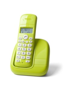 Nilox Vivavoce Telefono DECT Identificatore di chiamata Verde