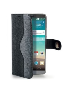 Celly ONDAG3BK custodia per cellulare 14 cm (5.5") Custodia a borsellino Nero