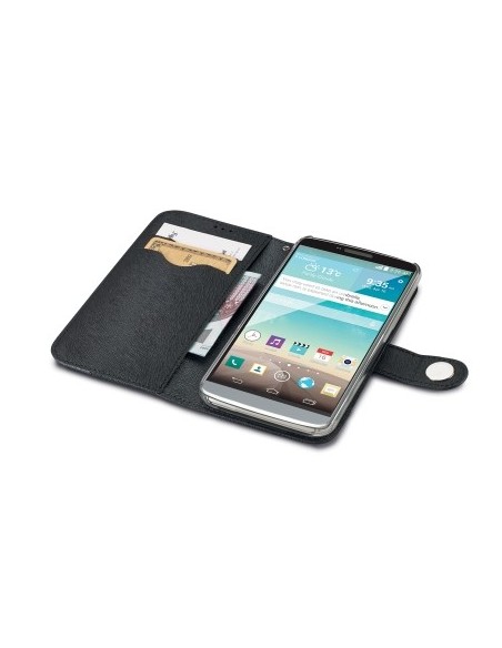Celly ONDAG3BK custodia per cellulare 14 cm (5.5") Custodia a borsellino Nero