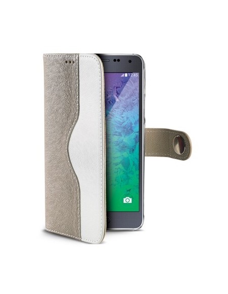 Celly ONDAGAPHGD custodia per cellulare 11,9 cm (4.7") Custodia a borsellino Oro