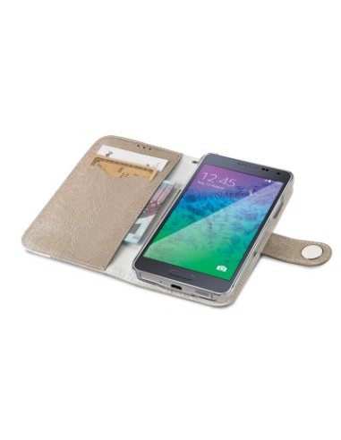 Celly ONDAGAPHGD custodia per cellulare 11,9 cm (4.7") Custodia a borsellino Oro