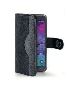 Celly ONDAGN4BK custodia per cellulare 14,5 cm (5.7") Custodia a borsellino Nero