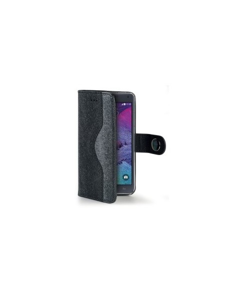 Celly ONDAGN4BK custodia per cellulare 14,5 cm (5.7") Custodia a borsellino Nero