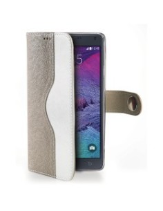 Celly ONDAGN4GD custodia per cellulare Custodia a borsellino Grigio