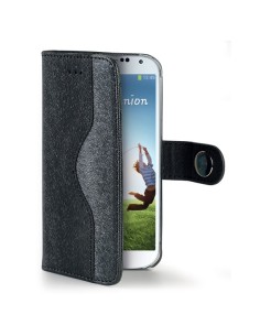 Celly ONDAGS4BK custodia per cellulare Custodia a borsellino Nero