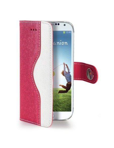 Celly ONDAGS4PK custodia per cellulare Custodia a borsellino Rosa, Bianco