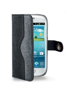 Celly ONDAS3MBK custodia per cellulare Custodia a borsellino Nero