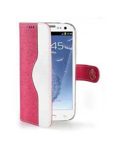 Celly ONDAS3PK custodia per cellulare Custodia a borsellino Rosa, Bianco