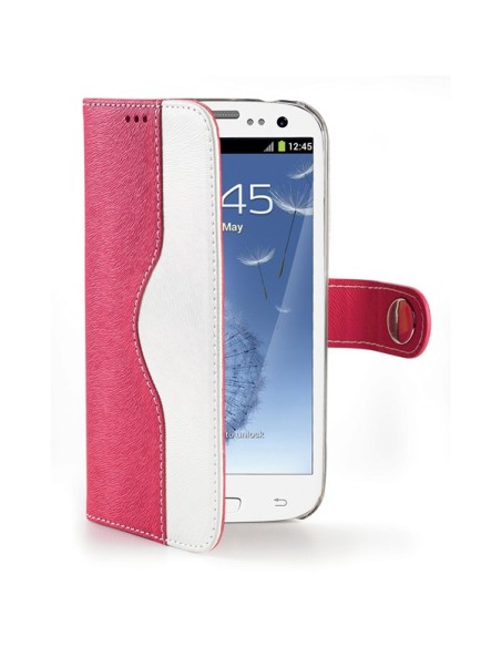 Celly ONDAS3PK custodia per cellulare Custodia a borsellino Rosa, Bianco