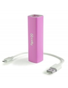 Celly PB2000P batteria portatile 2000 mAh Rosa