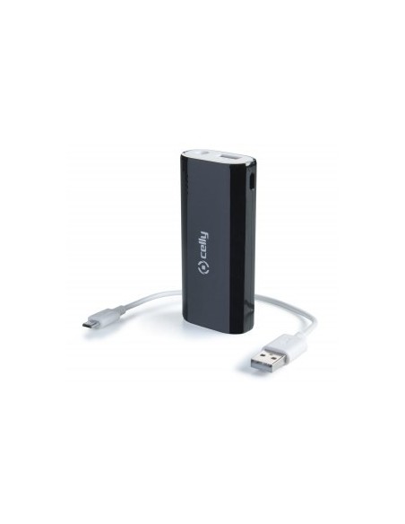 Celly PB3600B batteria portatile 3600 mAh Nero