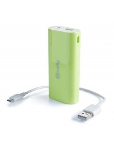 Celly PB3600G batteria portatile 3600 mAh Verde
