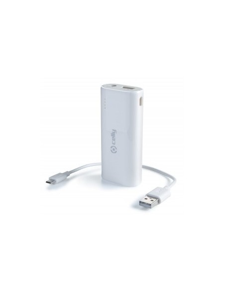 Celly PB3600W batteria portatile 3600 mAh Bianco