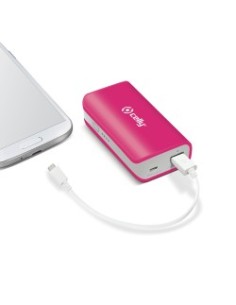 Celly Li-Ion 4000mAh Ioni di Litio Rosa