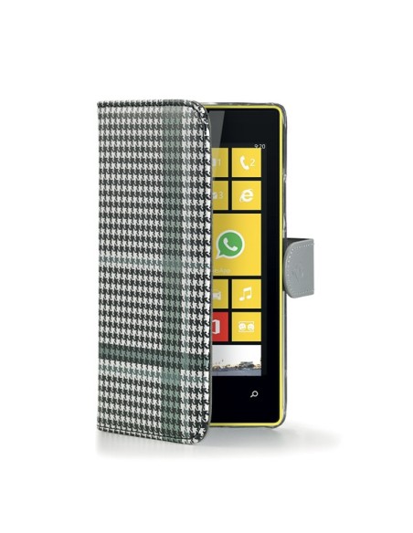 Celly PDPAGEL520BK custodia per cellulare Custodia a borsellino Nero, Bianco