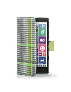 Celly PDPAGEL930GR custodia per cellulare Custodia a borsellino Nero, Verde, Bianco