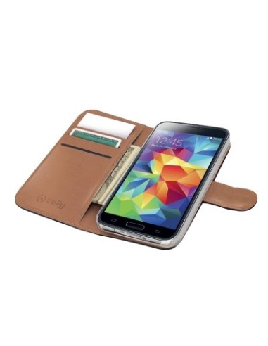 Celly PELLEGS5BK custodia per cellulare Custodia a borsellino Nero