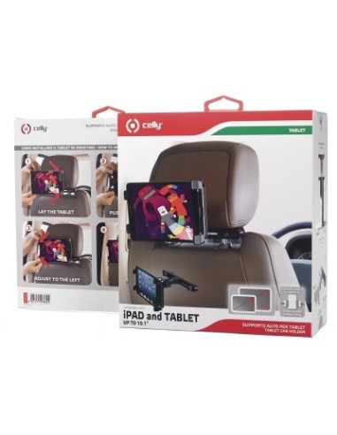 Celly REARTAB2 supporto per personal communication Supporto passivo Tablet UMPC Nero