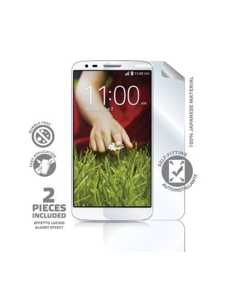 Celly SBF365 protezione per lo schermo e il retro dei telefoni cellulari LG 2 pz