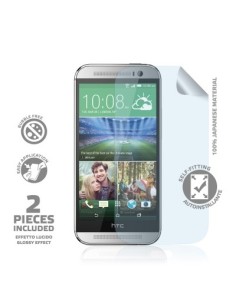 Celly SBF398 protezione per lo schermo e il retro dei telefoni cellulari HTC 2 pz