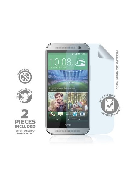 Celly SBF398 protezione per lo schermo e il retro dei telefoni cellulari HTC 2 pz