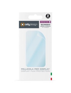 Celly SCREEN230 protezione per lo schermo e il retro dei telefoni cellulari Samsung 2 pz