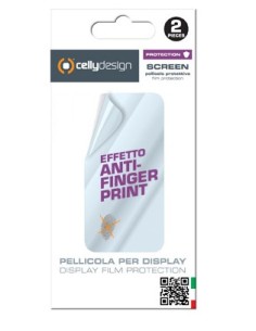Celly SCREEN290A protezione per lo schermo e il retro dei telefoni cellulari Samsung 2 pz