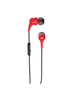 JBL T100A Auricolare Cablato In-ear Rosso 2