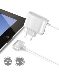 Celly TCIPAD Caricabatterie per dispositivi mobili Tablet Bianco AC Interno