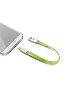 Celly USBMMICROG cavo USB 1 m USB A Micro-USB B Verde