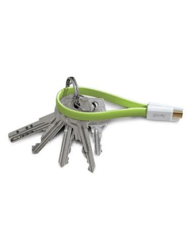 Celly USBMMICROG cavo USB 1 m USB A Micro-USB B Verde