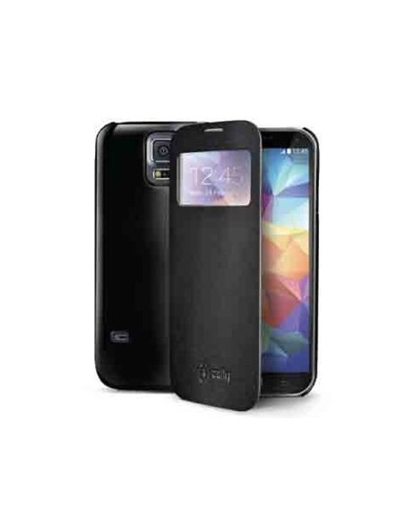 Celly VISTA390BK custodia per cellulare Custodia a libro Nero