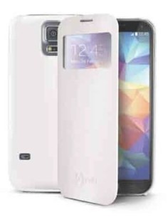 Celly VISTA390WH custodia per cellulare Custodia a libro Bianco
