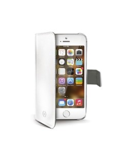 Celly WALLY185WH custodia per cellulare 10,2 cm (4") Custodia a borsellino Bianco