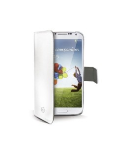 Celly WALLY290WH custodia per cellulare 12,7 cm (5") Custodia a borsellino Bianco