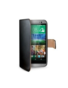 Celly WALLY398 custodia per cellulare 11,9 cm (4.7") Custodia a borsellino Nero