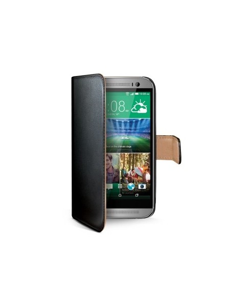 Celly WALLY398 custodia per cellulare 11,9 cm (4.7") Custodia a borsellino Nero