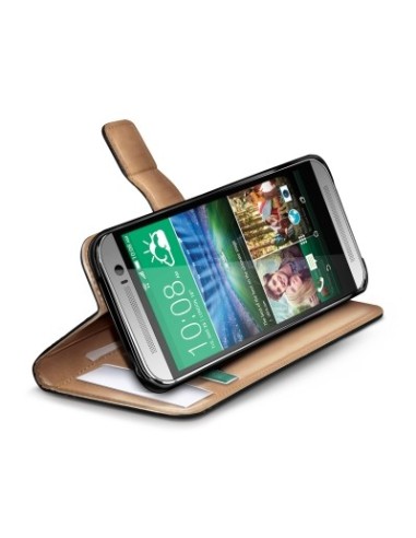 Celly WALLY398 custodia per cellulare 11,9 cm (4.7") Custodia a borsellino Nero