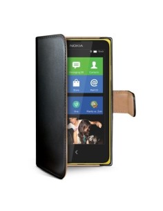 Celly WALLY401 custodia per cellulare Custodia a borsellino Nero